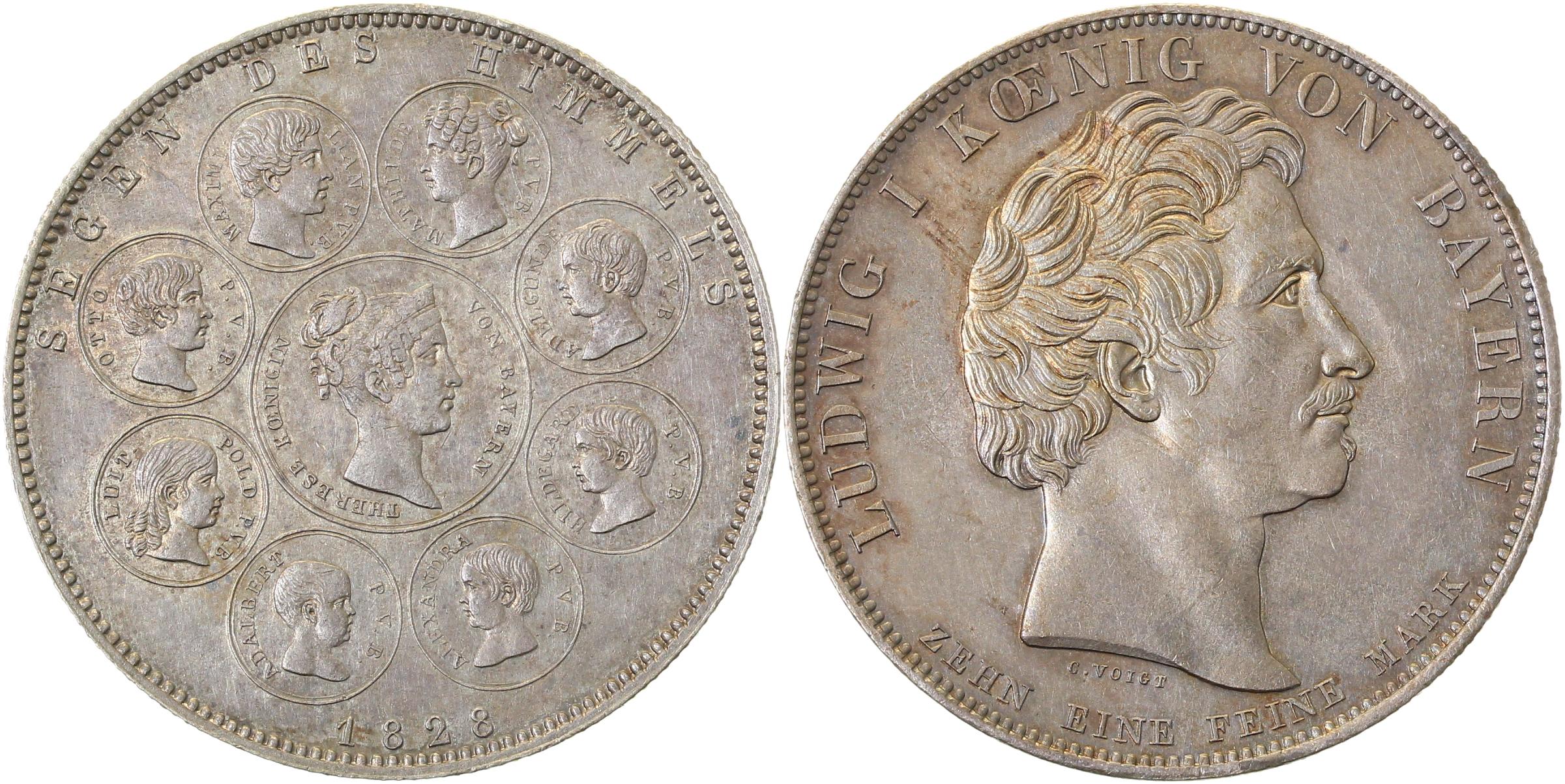 Geschichtstal Bayern 1828 Segen des Himmels Thun 83
