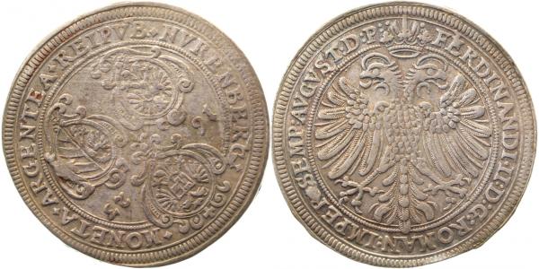 Taler- Nürnberg 1623 Ferdinand DAV 5636 sehr schön/vorzüglic