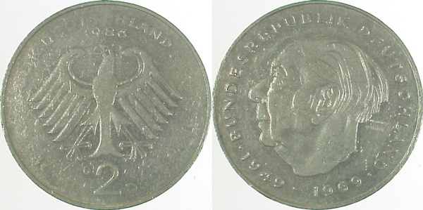 2 DM 1986 D Heuss ss