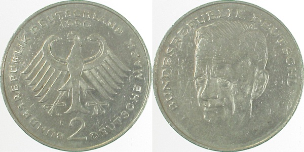 2 DM 90F Vs teilweise undeutl ss/vz J424 ss / vz 2 DM
