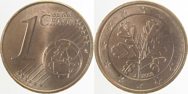 1 Cent 2008 J RS: fehlendes Material