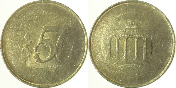50 Cent Italien 2002 RAND komplett ohne Riffel