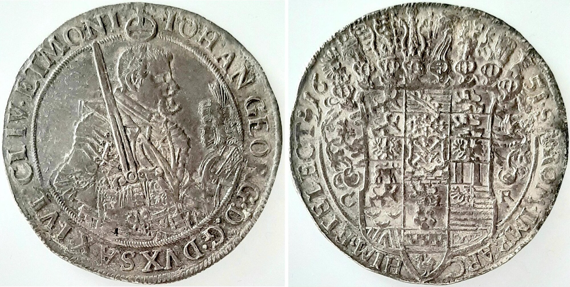 Sachsen Taler 1651 CR Dresden Selten i.d. Erhaltung vz/stgl