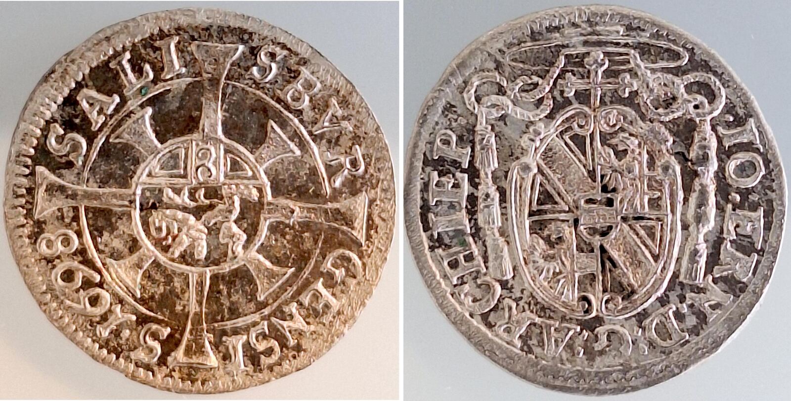 1 Kreuzer 1698 Salzburg TOP prägefrisch