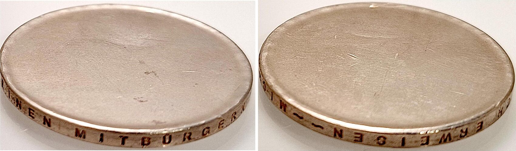 10 Euro Rohlling Friedrich II mit Randinschrift