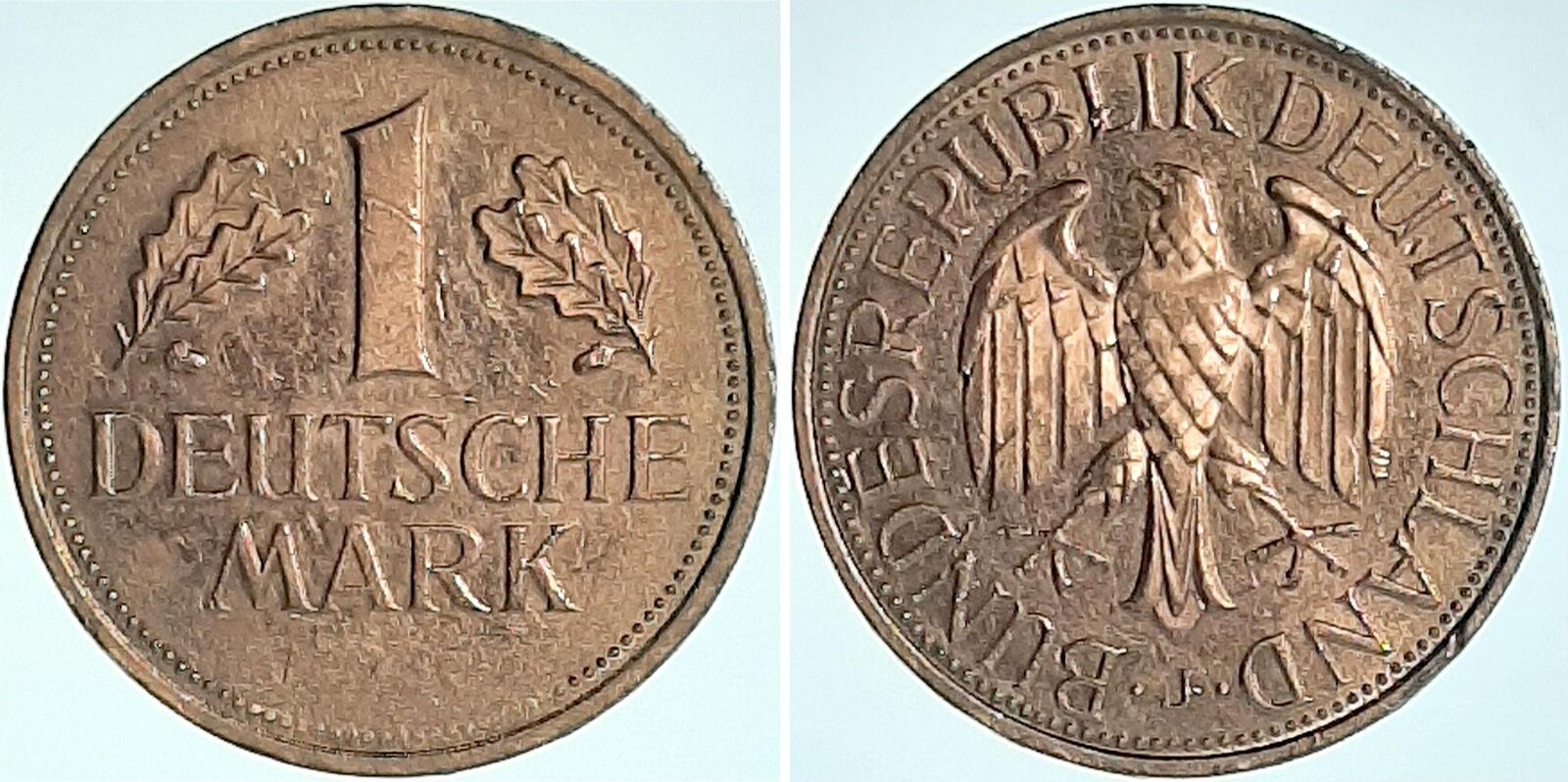 1 DM ohne Jahreszahl VZ/ST