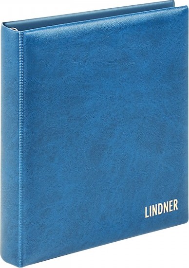 karat-Ringbinder CLASSIC mit 4-Ring-Mechanik, leer-blau