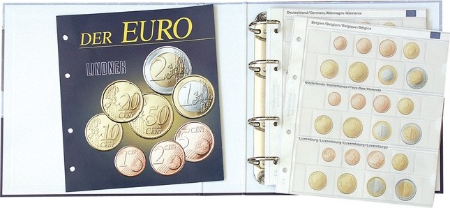 Vordruckalbum Euro-Kursmünzensätze: Alle Euro-Länder