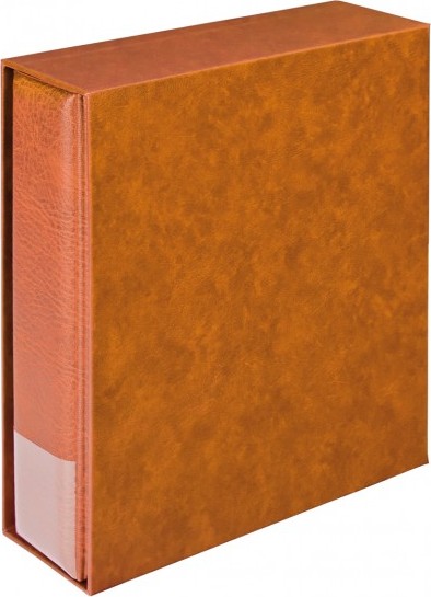 Set Multi collect: Ringbinder REGULAR 1300 mit Schutzkassette 1301-hellbraun