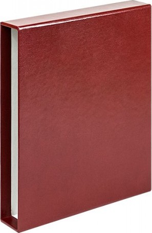 Schutzkassette für Ringbinder RONDO REGULAR-weinrot