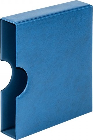 Kassette mit Griffmulde, blau (für karat-Ringbinder)