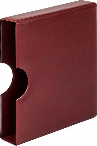 Kassette mit Griffmulde, weinrot (für karat-Ringbinder)