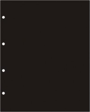 HARTBERGER Zwischenblätter aus Papier, schwarz (LKZ)