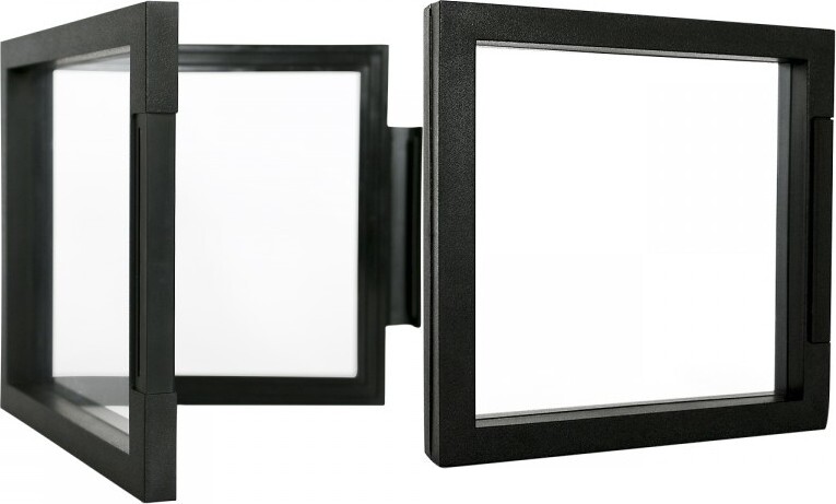 Objektrahmen NIMBUS ECO 150, Rahmeninnenmaße 150 x 150 x 24 mm, schwarz
