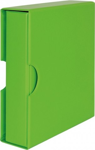 Set: Universalordner PUBLICA M COLOR-Spring (grün) mit passender Schutzkassette