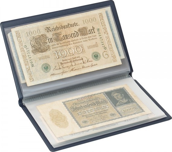 Taschenalbum für Banknoten und sonstige Belege