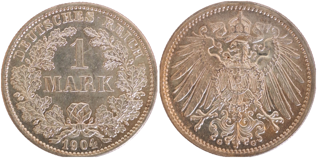 1 M. 1904 G vz/stgl.