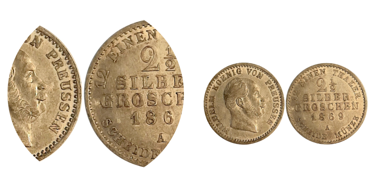 2,5 Silbergroschen 1869 A Preussen