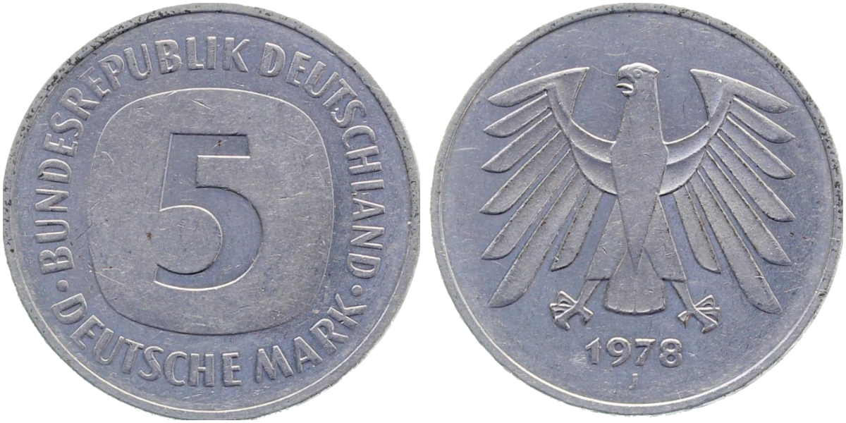 5 Mark 1978 J J415 unmagnetisch