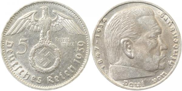 5 RM. 1939 D vz